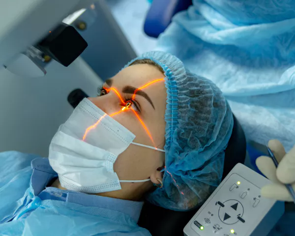 Procedimento moderno com equipamentos de última geração